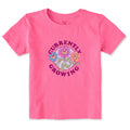 Toddler Currently Growing Flowers Short Sleeve Crusher Tee product image 1