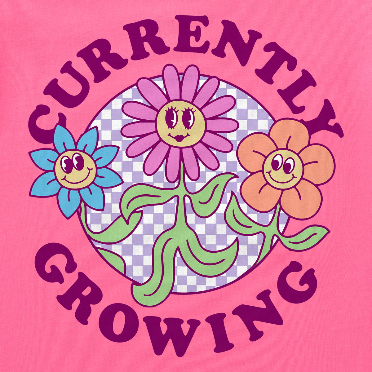 Toddler Currently Growing Flowers Short Sleeve Crusher Tee product image 2