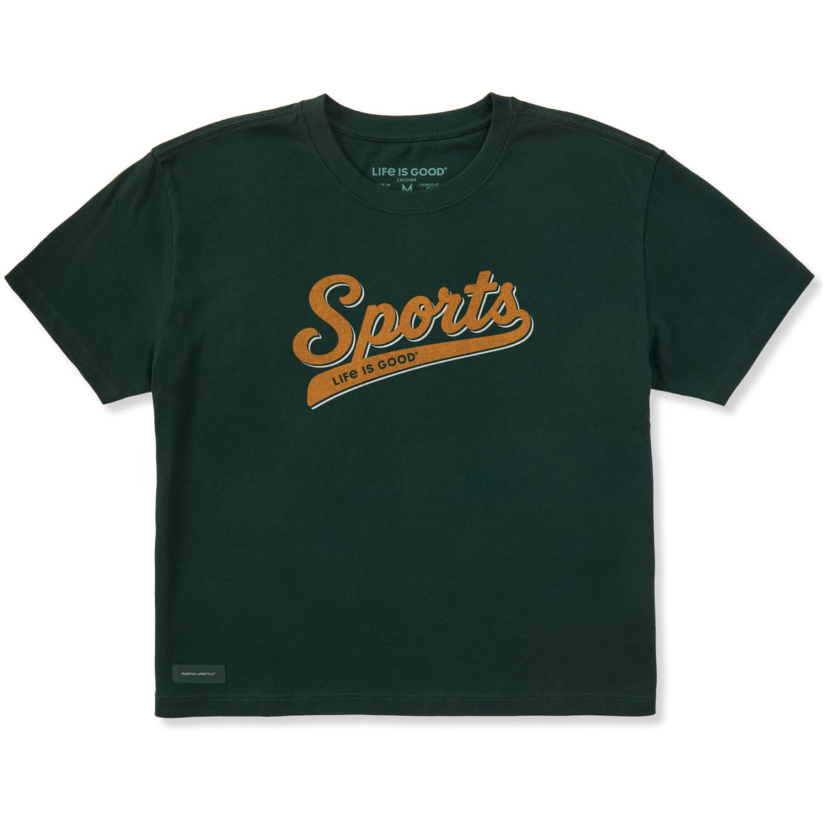Women's Sports Script Short Sleeve Crusher Boxy Tee product image 1
