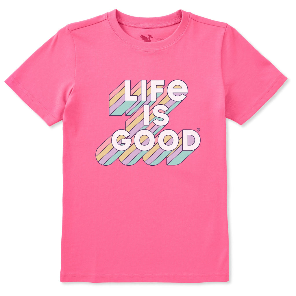 Kids Life is Good Tonal Short Sleeve Crusher Tee product image 1