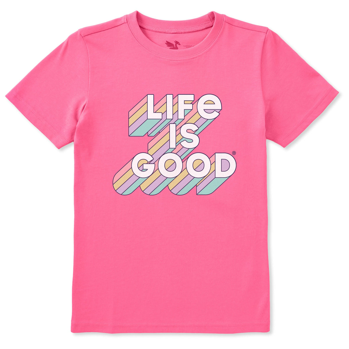 Kids Life is Good Tonal Short Sleeve Crusher Tee product image 1