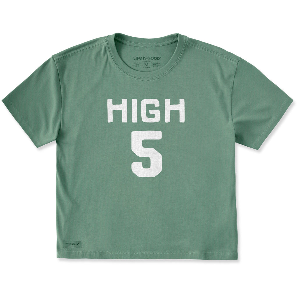 Women's High 5 Short Sleeve Crusher Boxy Tee product image 1