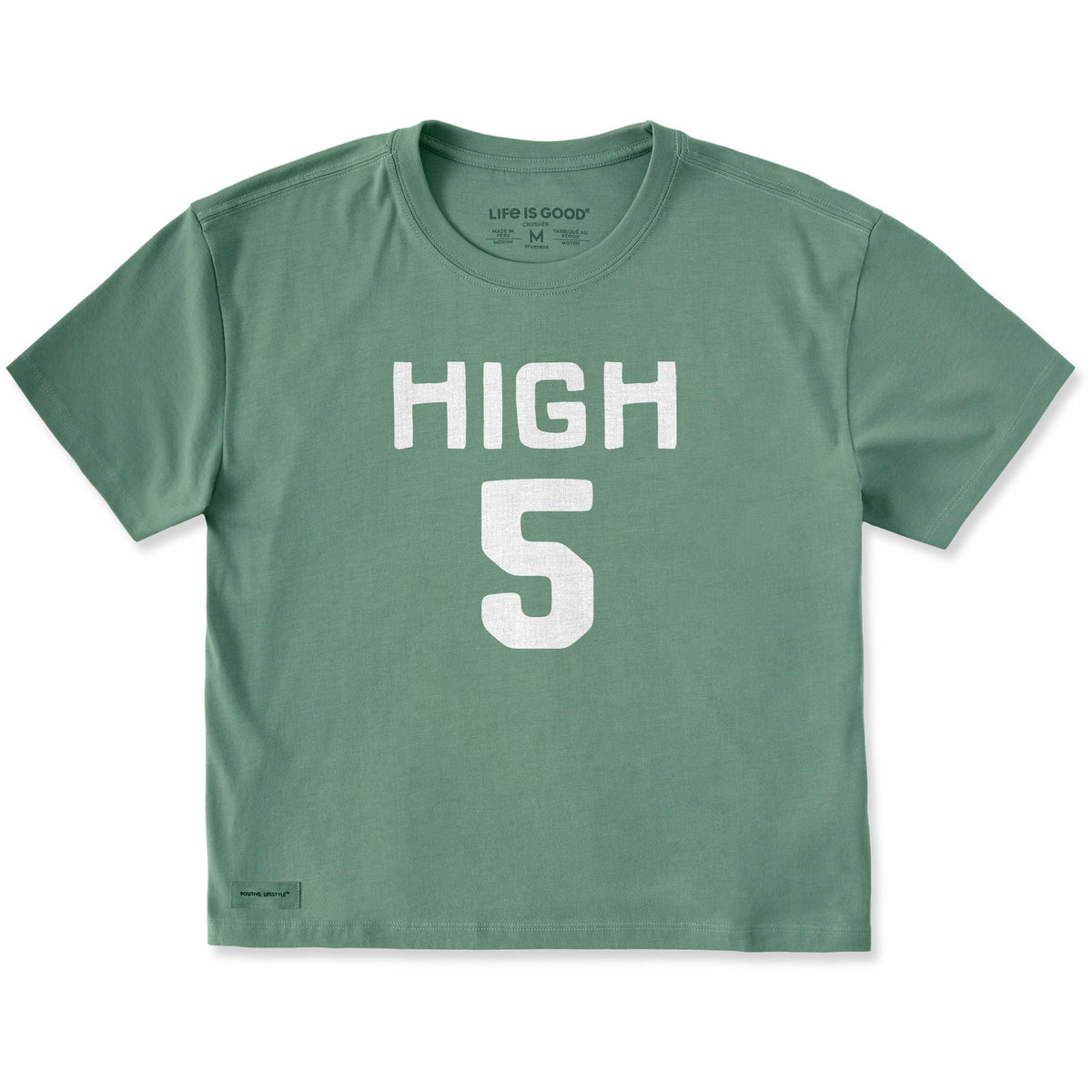 Women's High 5 Short Sleeve Crusher Boxy Tee product image 1
