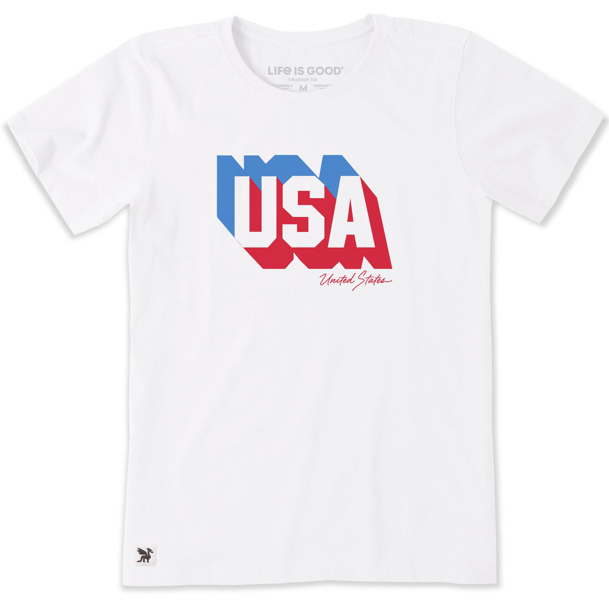 Women's USA Shadow Short Sleeve Crusher Tee product image 1