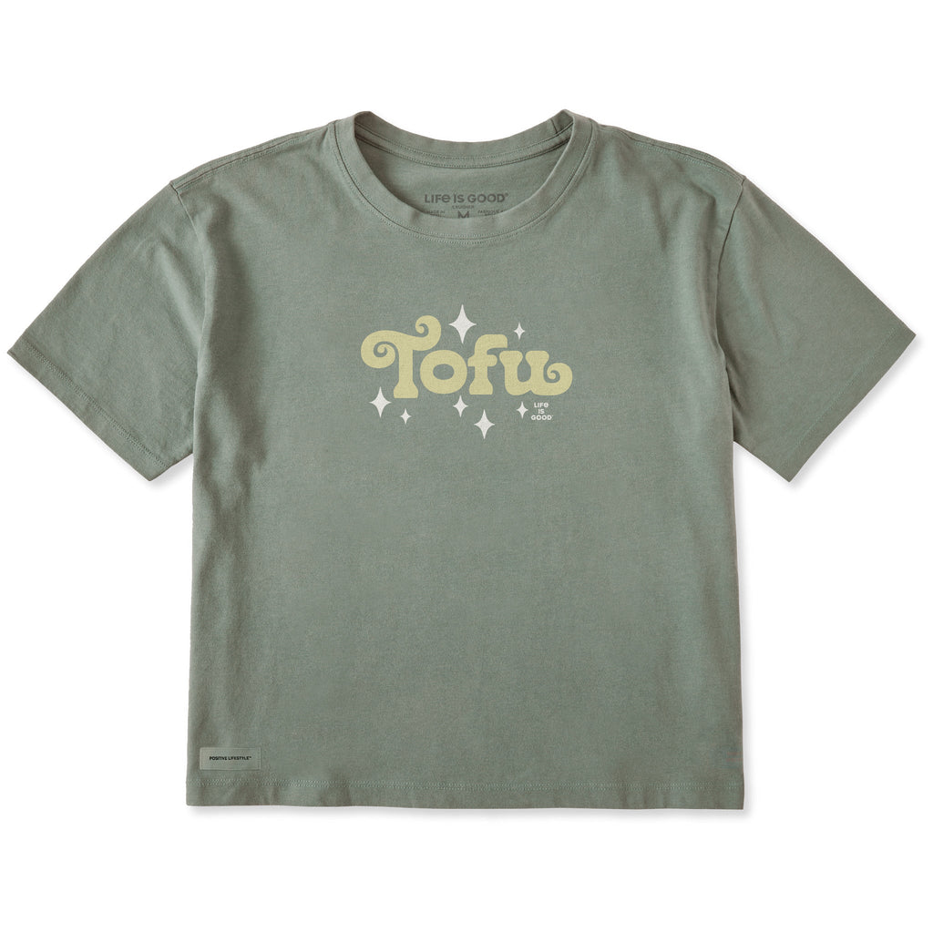 Women's Fancy Tofu Short Sleeve Crusher Boxy Tee product image 1