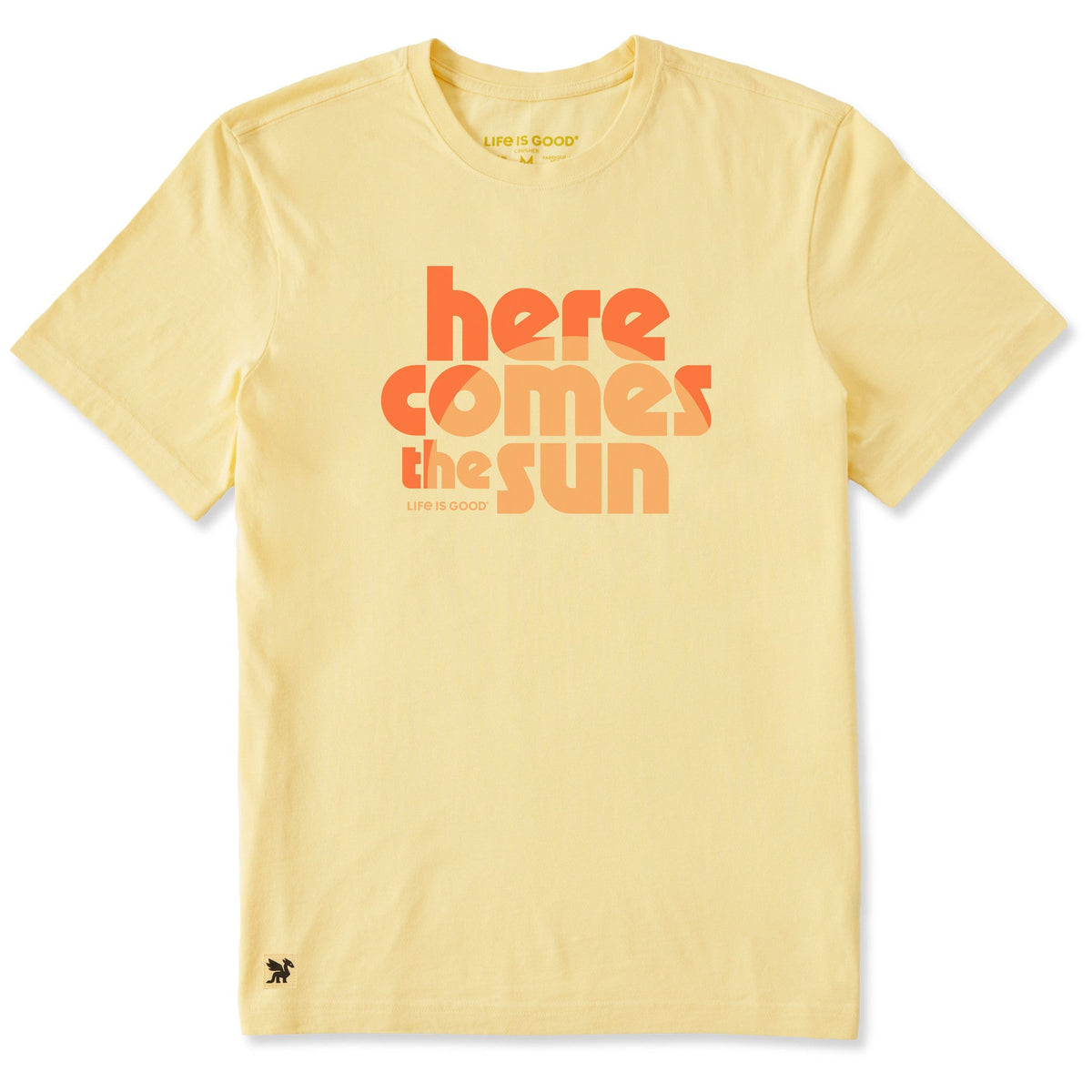 Men's Here Comes the Sun Throwback Short Sleeve Crusher Tee product image 1