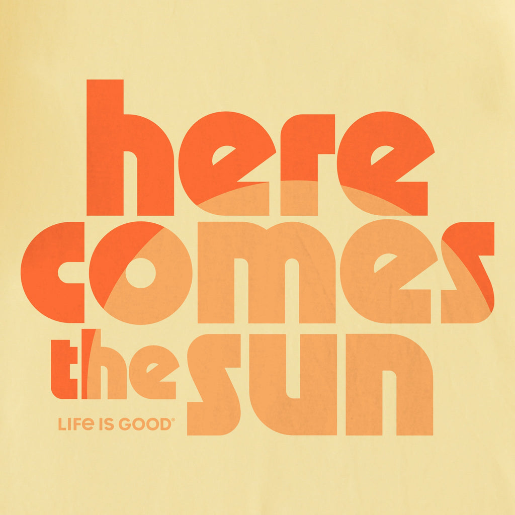 Men's Here Comes the Sun Throwback Short Sleeve Crusher Tee product image 2