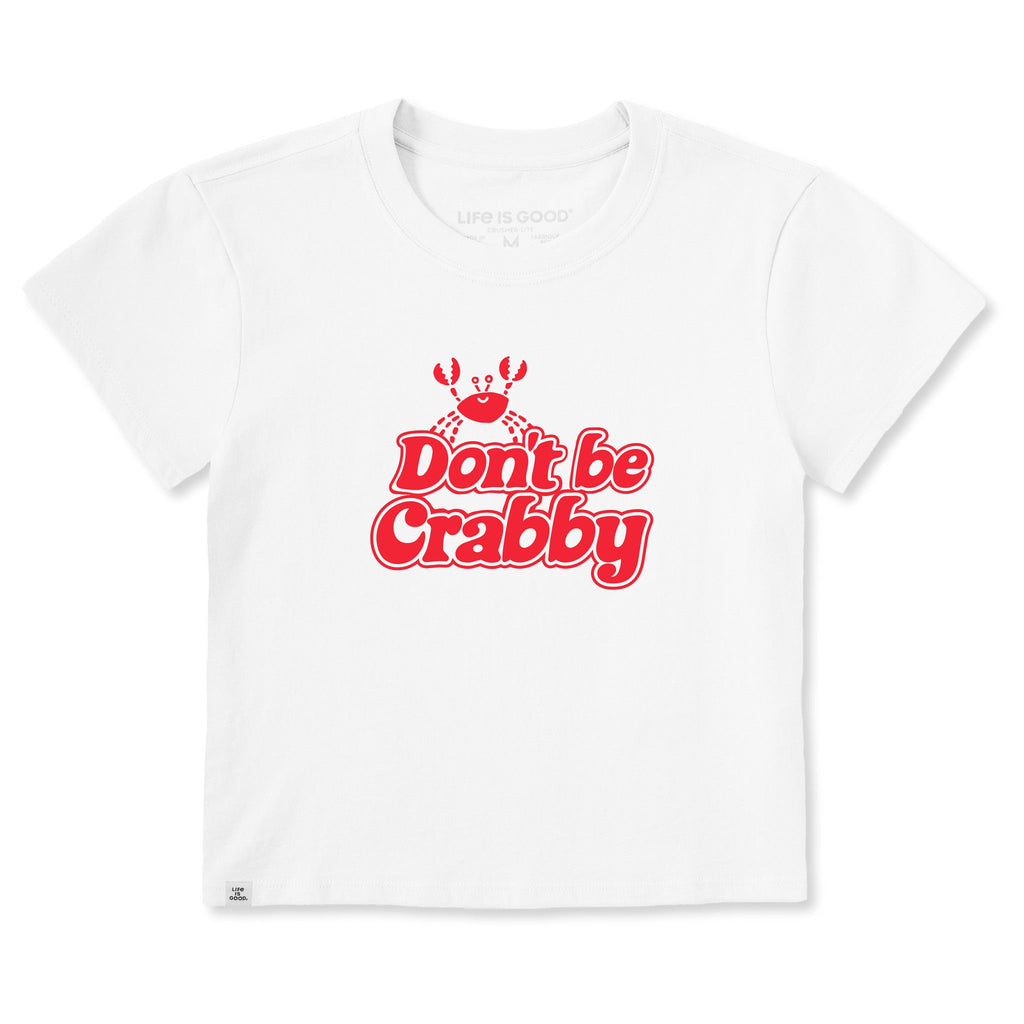 Women's Don't Be Crabby Script Crusher-LITE Shrunken Tee product image 1