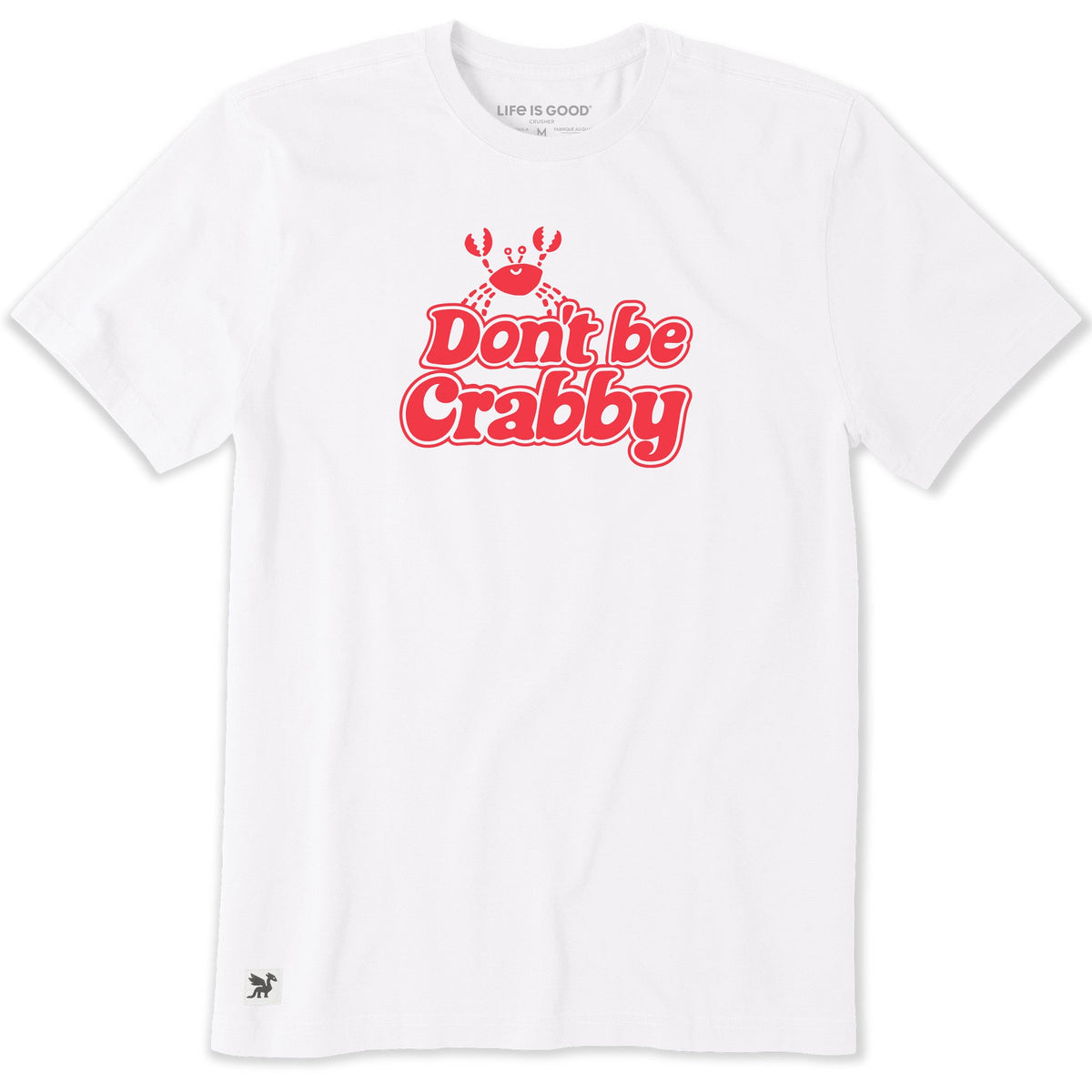 Men's Don't Be Crabby Script Short Sleeve Crusher Tee product image 1