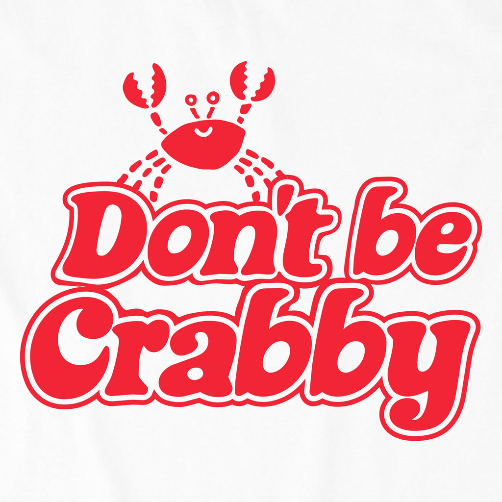Men's Don't Be Crabby Script Short Sleeve Crusher Tee product image 2