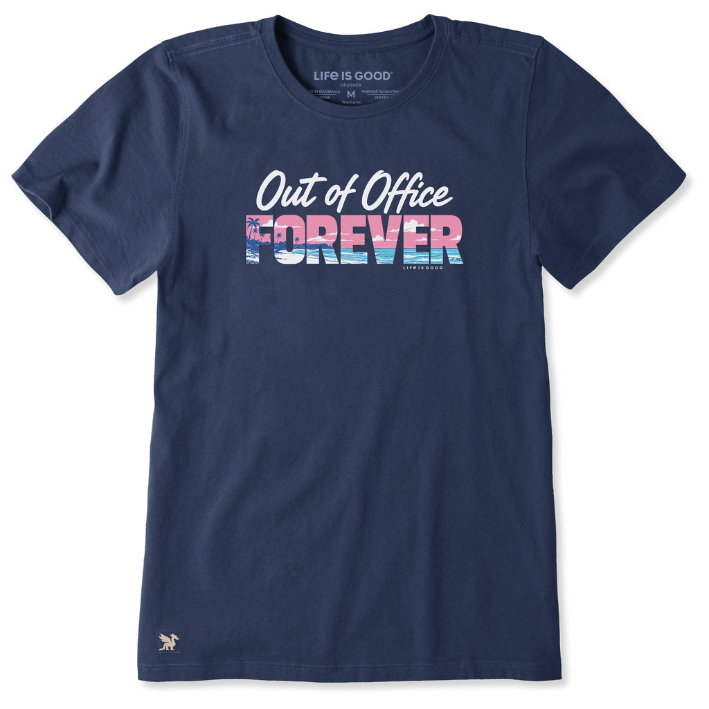 Women's Out of Office Forever Beach Short Sleeve Crusher Tee product image 1