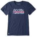 Women's Out of Office Forever Beach Short Sleeve Crusher Tee product image 1