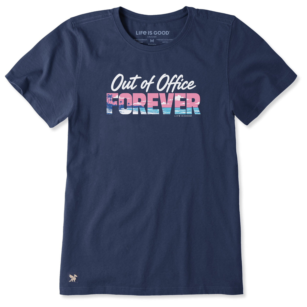 Women's Out of Office Forever Beach Short Sleeve Crusher Tee product image 1