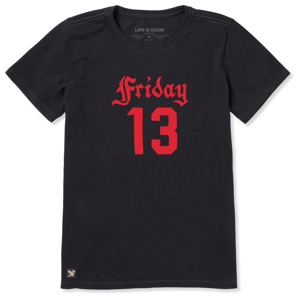 Women's Friday 13 Short Sleeve Crusher Tee product image 1