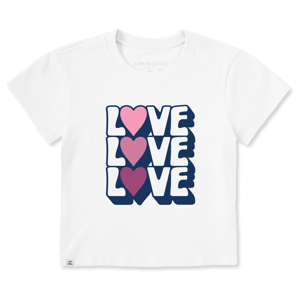 Women's Love Trio Stack Crusher-LITE Shrunken Tee product image 1