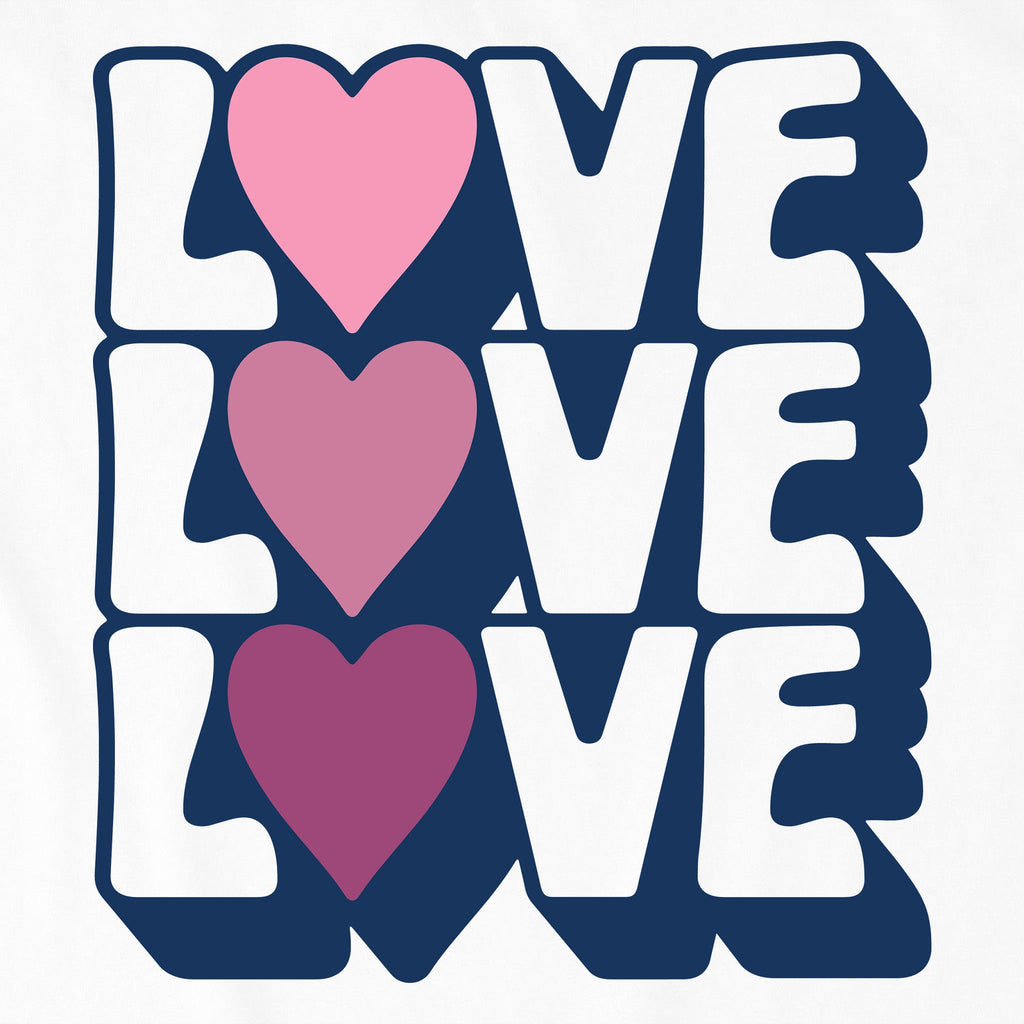 Women's Love Trio Stack Crusher-LITE Shrunken Tee product image 2