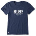 Women's Believe Stars Short Sleeve Crusher Tee product image 1
