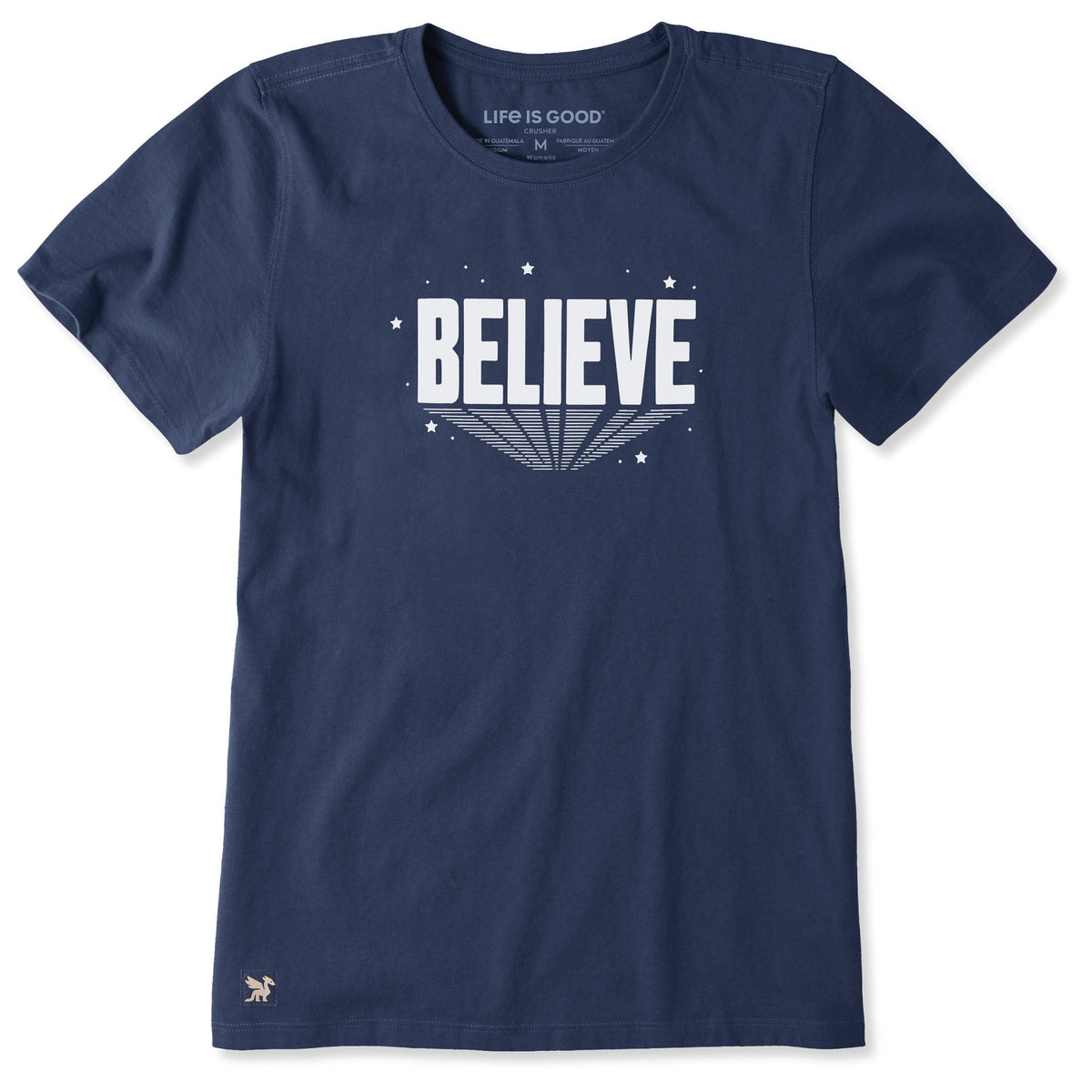 Women's Believe Stars Short Sleeve Crusher Tee product image 1