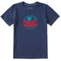 Kids Respect Your Mother Globe Short Sleeve Crusher Tee product image 1