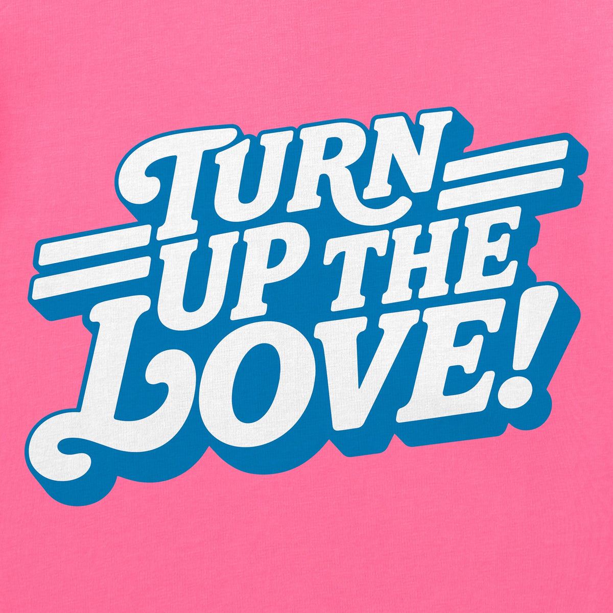 Kids Turn Up the Love Retro Short Sleeve Crusher Tee product image 2