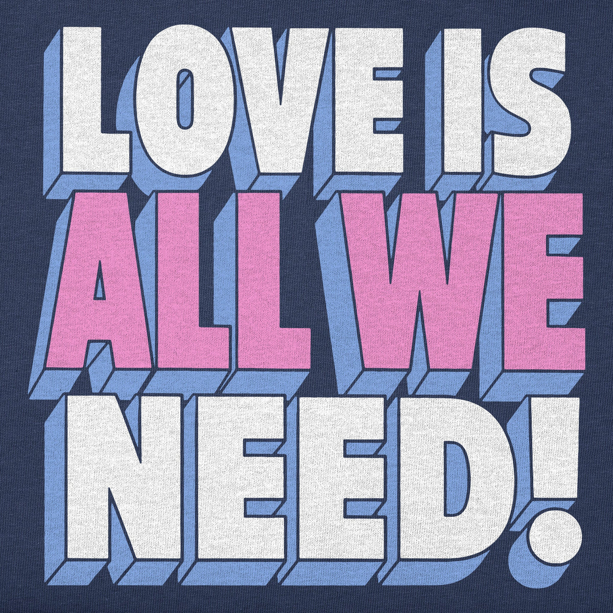 Kids Love is All We Need Stack Short Sleeve Crusher Tee product image 2