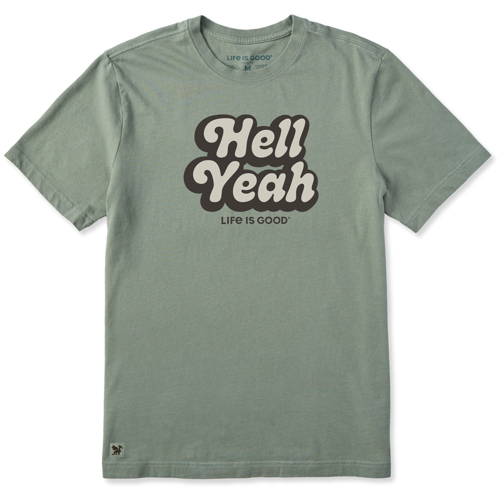 Men's Hell Yeah Script Short Sleeve Crusher Tee product image 1