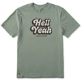 Men's Hell Yeah Script Short Sleeve Crusher Tee product image 1