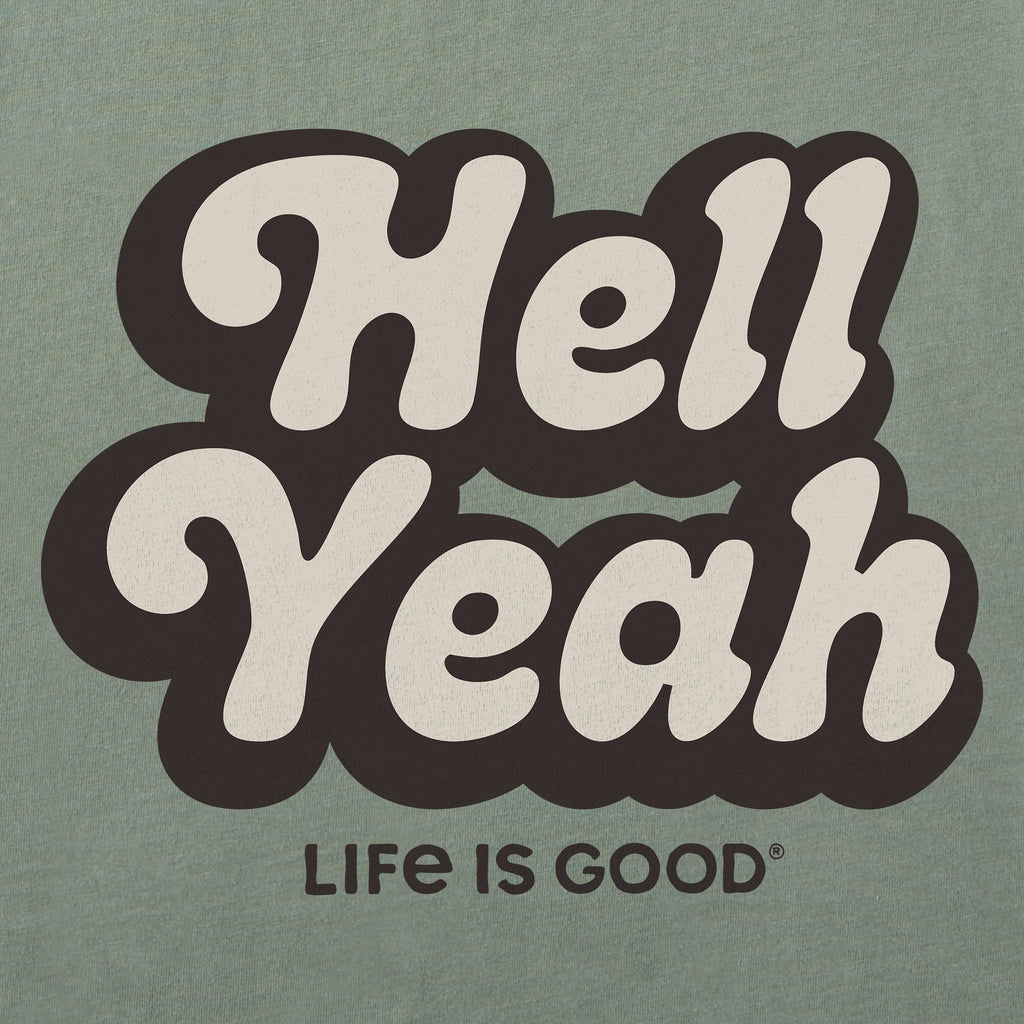 Men's Hell Yeah Script Short Sleeve Crusher Tee product image 2