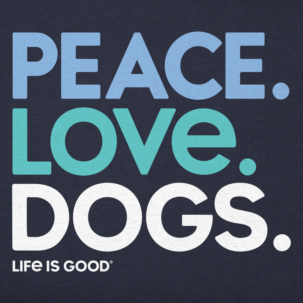 Women's Peace Love Dogs Good Vibes Hoodie product image 4