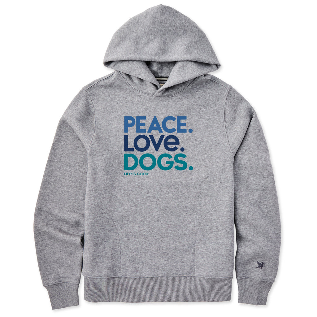 Women's Peace Love Dogs Good Vibes Hoodie product image 5