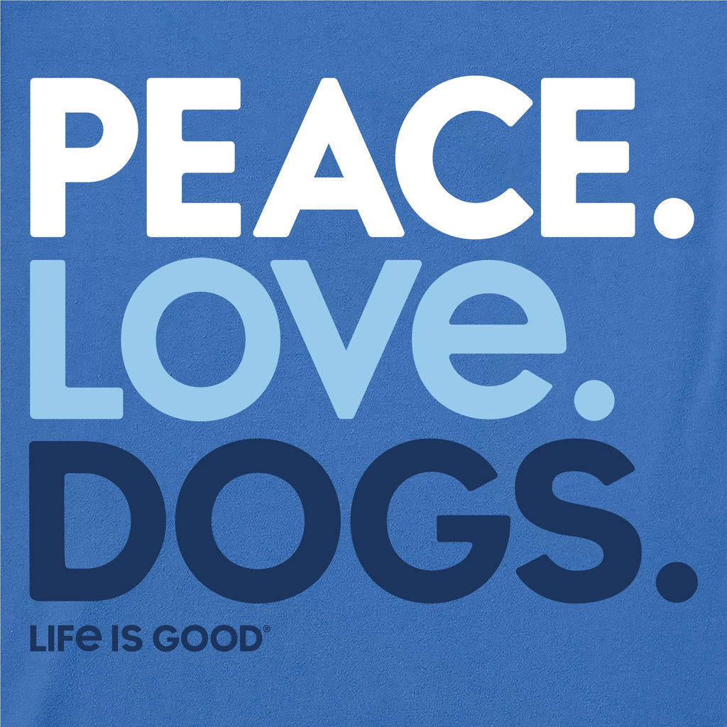 Women's Peace Love Dogs Good Vibes Hoodie product image 8