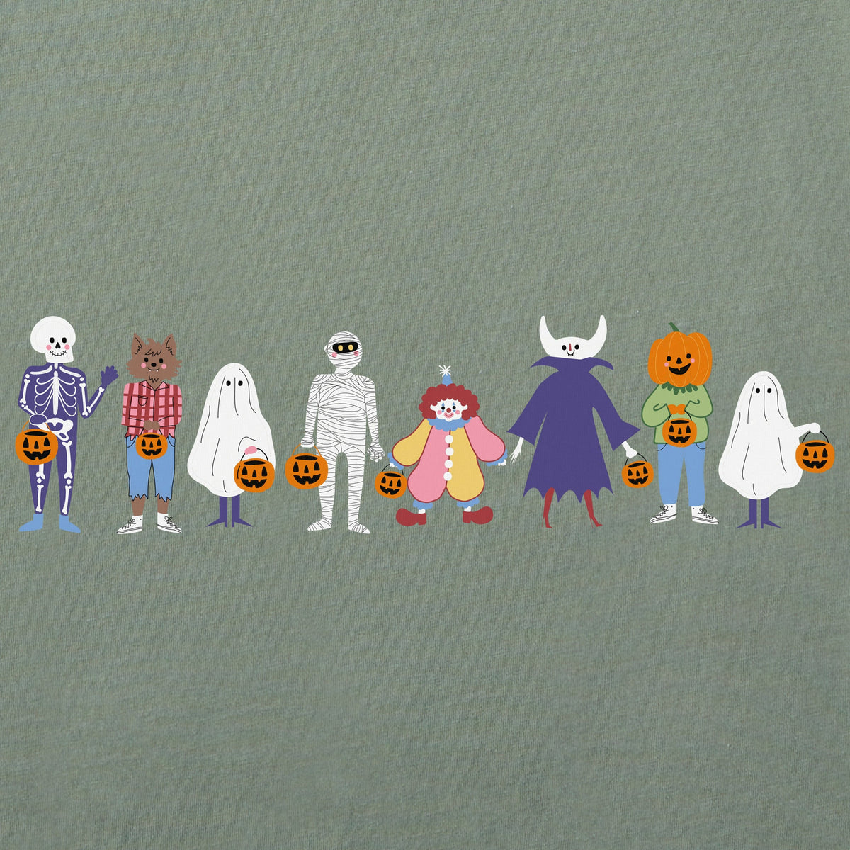 Women's Halloween Parade Short Sleeve Crusher Boxy Tee product image 4