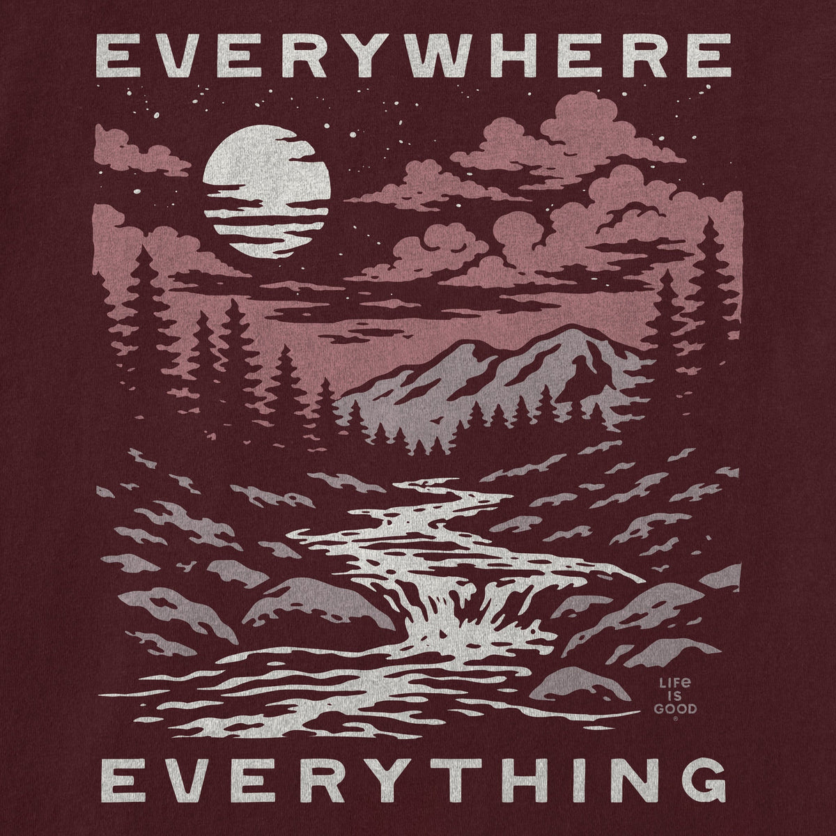 Women's Everywhere Everything Short Sleeve Crusher Tee product image 4