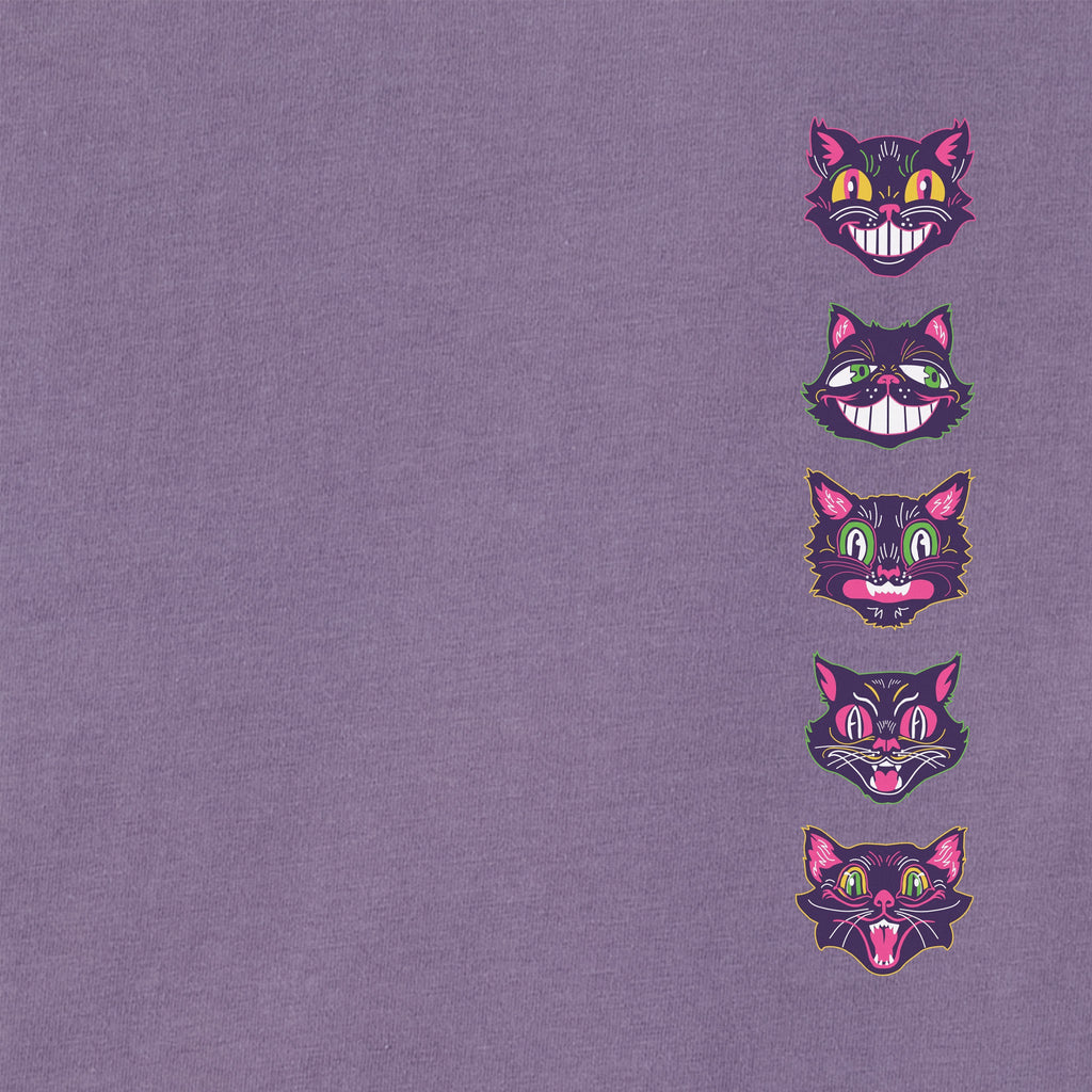 Women's Retro Scaredy Cats Long Sleeve Crusher Tee product image 8
