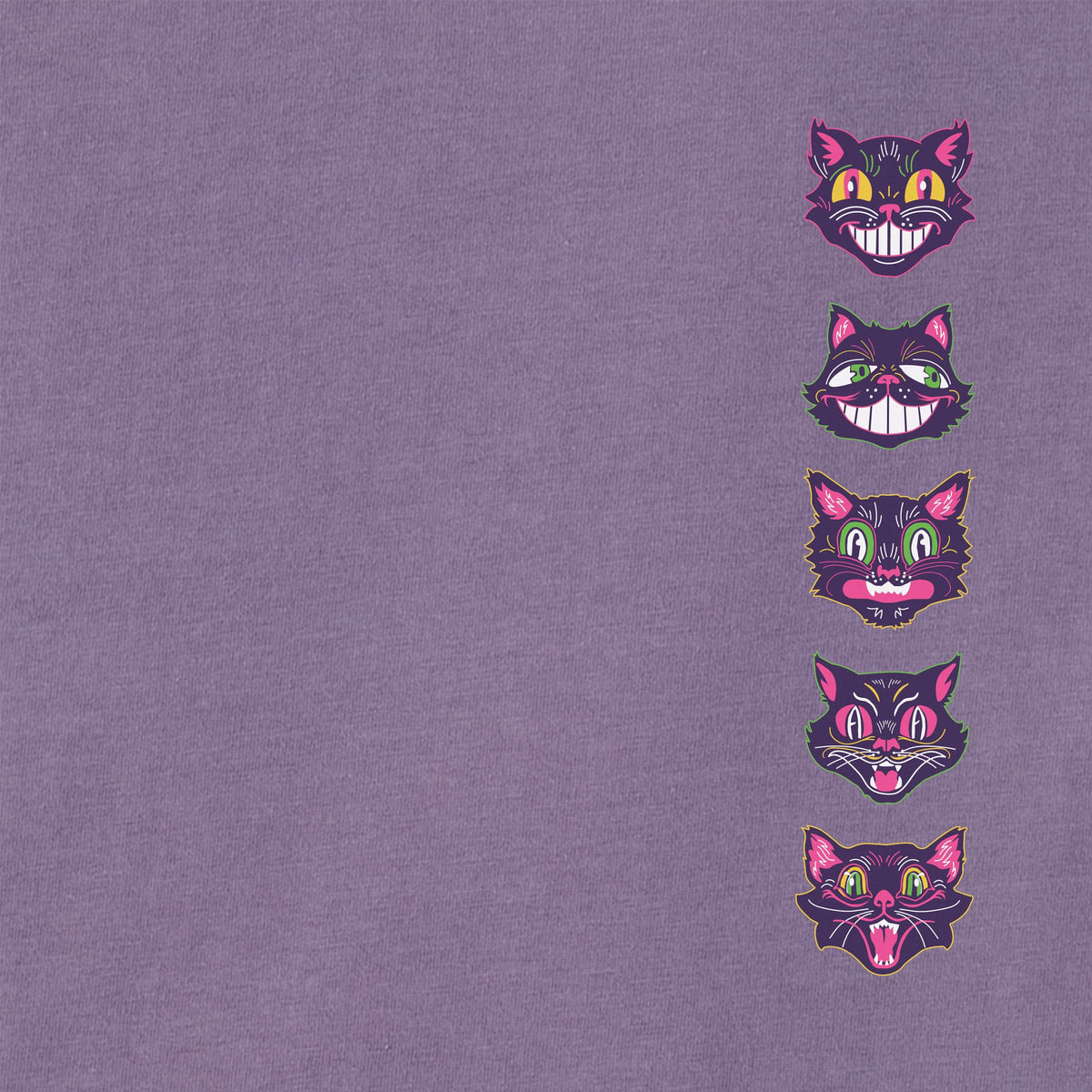 Women's Retro Scaredy Cats Long Sleeve Crusher Tee product image 8